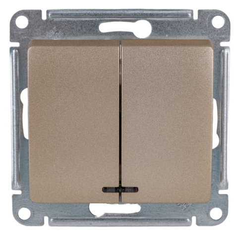Выключатель Schneider Electric Glossa GSL000453
