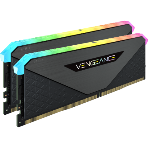 Оперативная память 32Gb DDR4 3600MHz Corsair Vengeance RGB RT (CMN32GX4M2Z3600C18) (2x16Gb KIT)