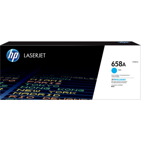 Картридж HP W2001A (№658A) Cyan
