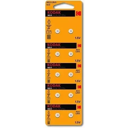 Батарейка Kodak (LR41, 10 шт)