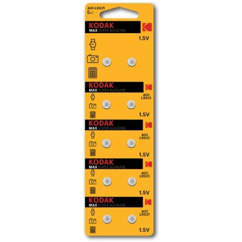 Батарейка Kodak (LR621/LR60, 10 шт)