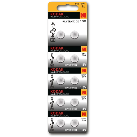 Батарейка Kodak (SR41, 10 шт)