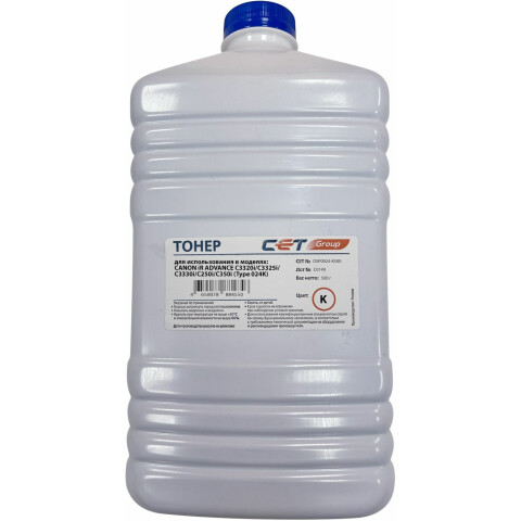 Тонер CET OSP0024-K500 Black