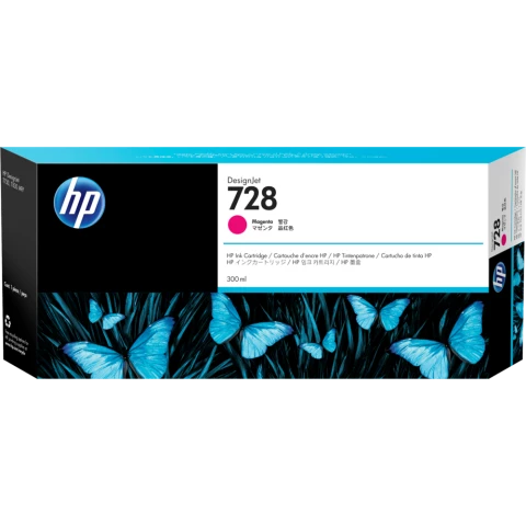 Картридж HP F9K16A (№728) Magenta