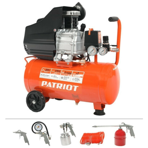Компрессор PATRIOT Optima Euro 24-240K2
