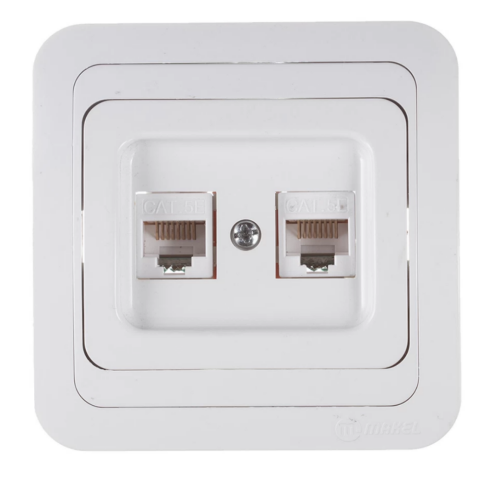 Розетка RJ-45 Makel 12036