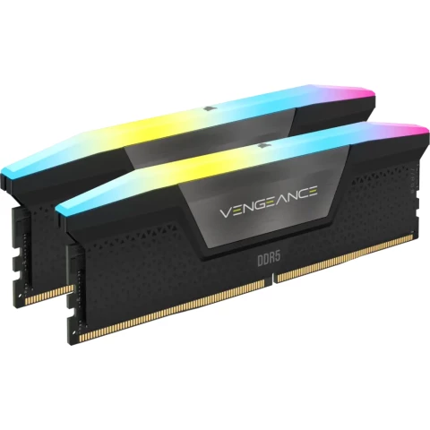 Оперативная память 32Gb DDR5 6000MHz Corsair Vengeance RGB (CMH32GX5M2E6000Z36) (2x16Gb KIT)