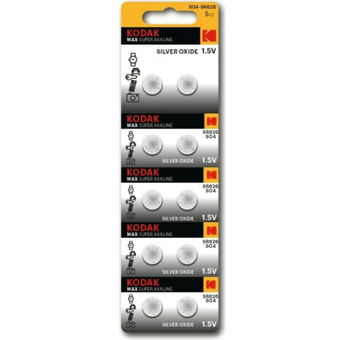 Батарейка Kodak (SR66, 10 шт)