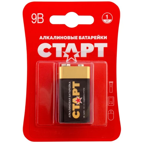 Батарейка СТАРТ (9V, 1 шт)