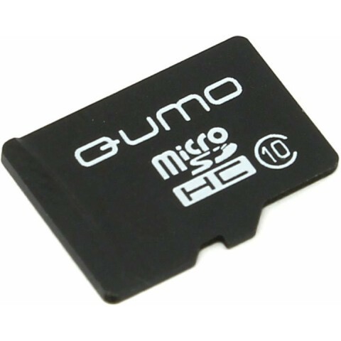 Карта памяти 16Gb MicroSD QUMO (QM16GMICSDHC10NA)