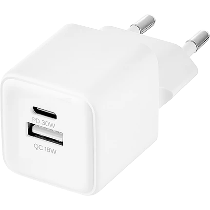 Сетевое зарядное устройство uBear WC26WHPD30-AC