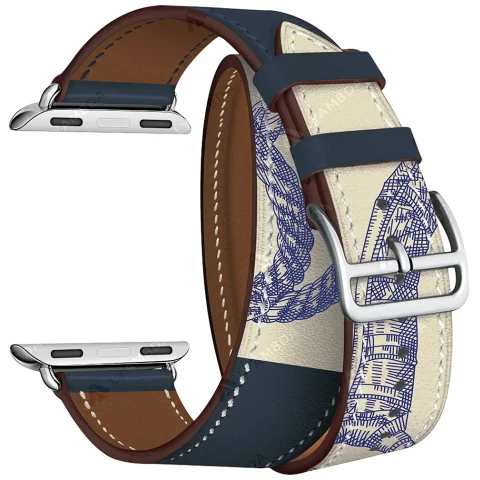 Ремешок Lyambda Meridiana LWA-01-44-BLP Blue/Beige rope