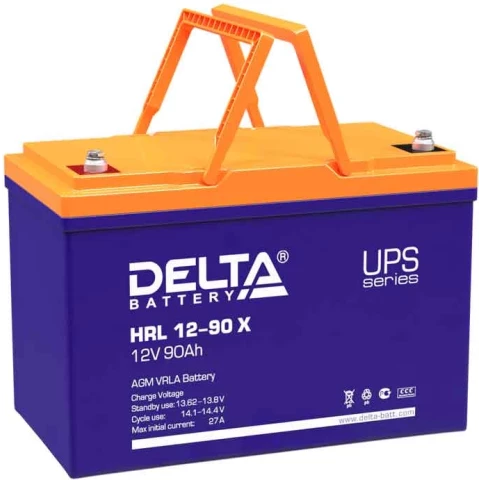 Аккумуляторная батарея Delta HRL 12-90 X