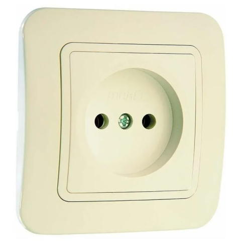 Электрическая розетка Makel Lilium 70222