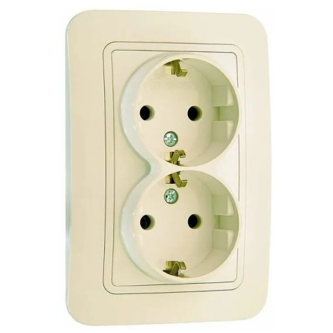 Электрическая розетка Makel Lilium 70282