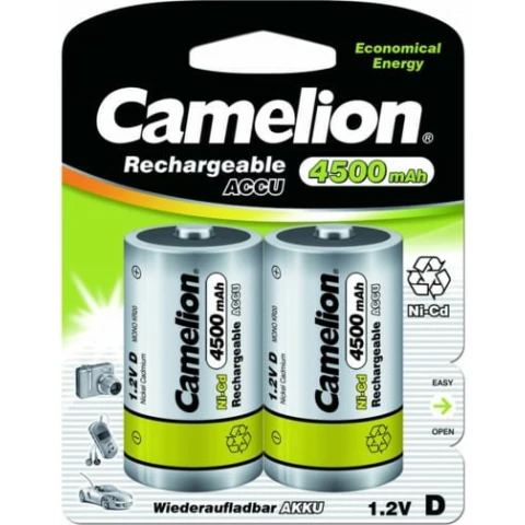 Аккумулятор Camelion (D, 2 шт)