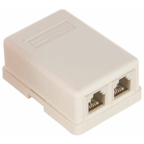 Розетка телефонная TDM ELECTRIC SQ1809-0002