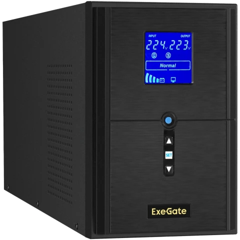 ИБП ExeGate SineTower SZ-2000.LCD.AVR.3SH.1C13.USB