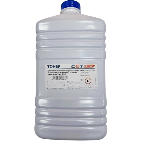 Тонер CET OSP08323-C-1-500 Cyan