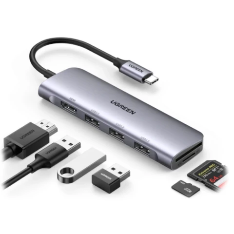 Док-станция UGREEN CM511 Grey (20956A)