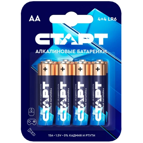 Батарейка СТАРТ (AA, 8 шт.)