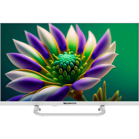 ЖК телевизор TopDevice 24" TDTV24CS04H White