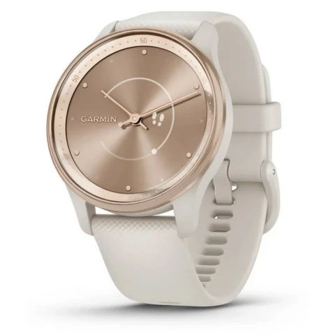 Умные часы Garmin Vivomove Trend Ivory Case and Silicone Band