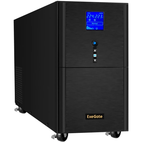 ИБП ExeGate SineTower SN-5000.LCD.AVR.2SH.1C13.T.RJ.USB