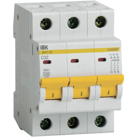 Автоматический выключатель IEK MVA20-3-032-C