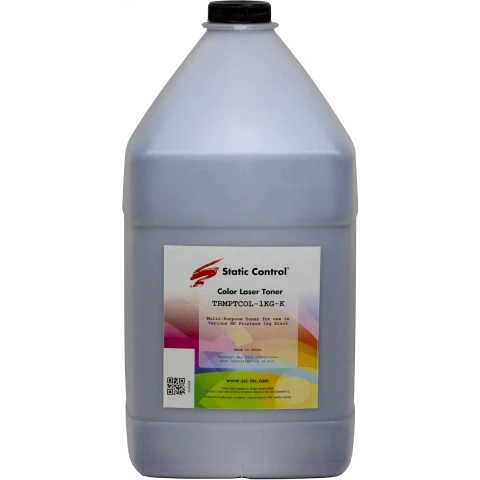 Тонер Static Control TRMPTCOL-1KG-K Black