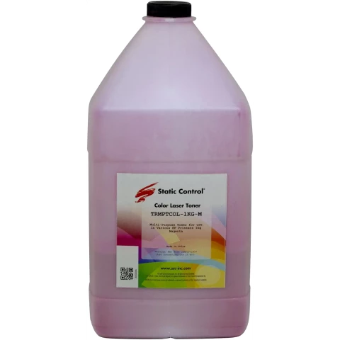 Тонер Static Control TRMPTCOL-1KG-M Magenta
