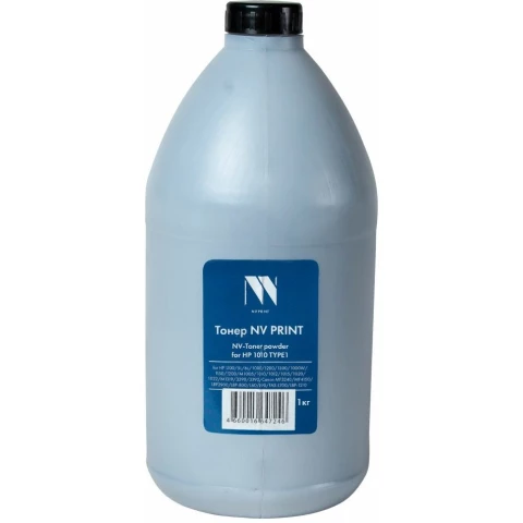 Тонер NV Print HP1010-TYPE1-1KG Black