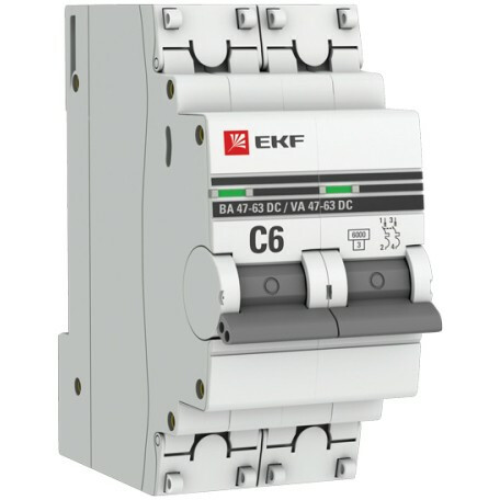 Автоматический выключатель EKF mcb4763-DC-2-06C-pro