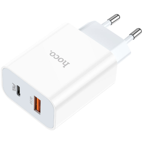 Сетевое зарядное устройство HOCO C97A White (HC-66076)