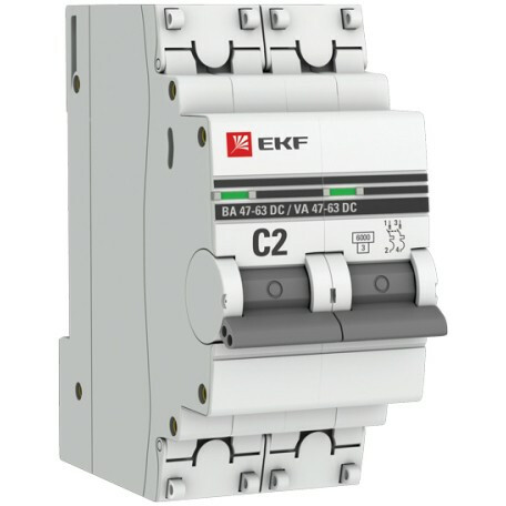 Автоматический выключатель EKF mcb4763-DC-2-02C-pro