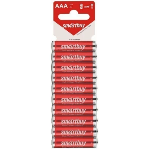 Батарейка SmartBuy LR03/10SB (AAA, 10 шт)