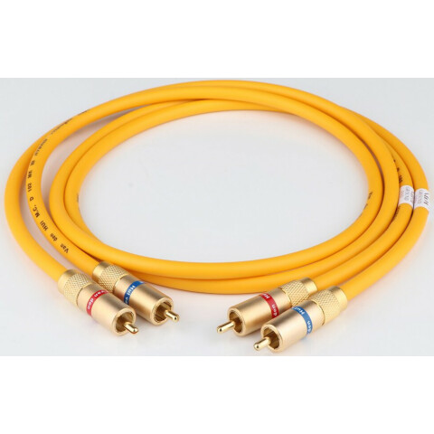 Кабель 2x RCA (M) - 2x RCA (M), 0.8м, Van den Hul The D-102 III 3T Hybrid B09BA008