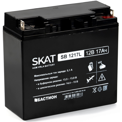 Аккумуляторная батарея Бастион SKAT SB 1217L