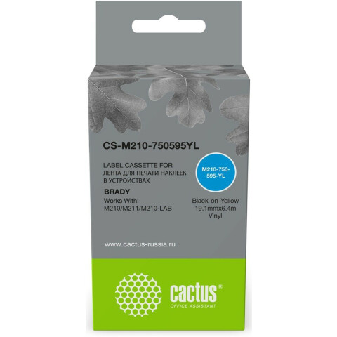 Ленточный картридж Cactus CS-M210-750595YL