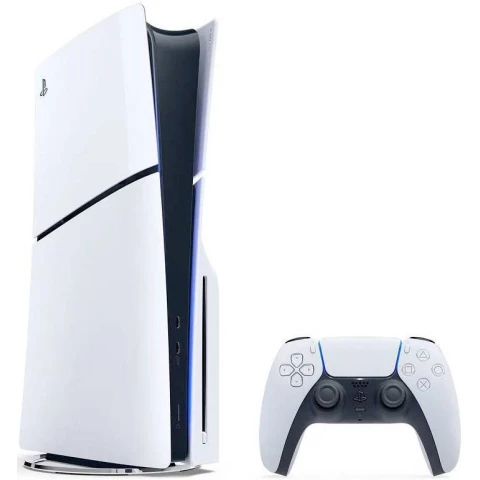 Игровая приставка Sony PlayStation 5 Slim 1Tb White/Black (CFI-2000A01) + Marvel's Spider-Man 2
