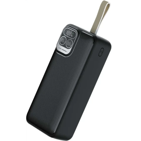 Внешний аккумулятор Perfeo Powerbank Atomic Age 30000mAh Black