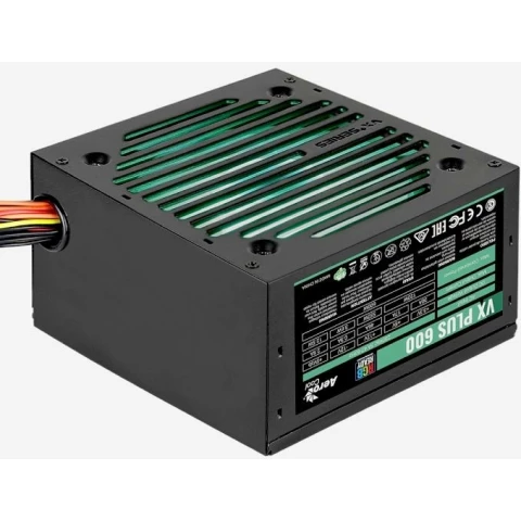 Блок питания 600W AeroCool VX-600 PLUS RGB