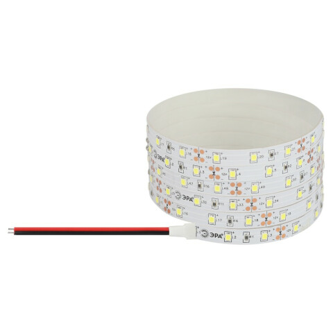 Светодиодная лента ЭРА LS2835 -4,8-60LED-IP20-WW-eco-5m