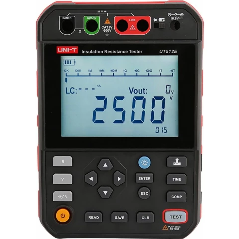 Измеритель сопротивления изоляции UNI-T UT512E