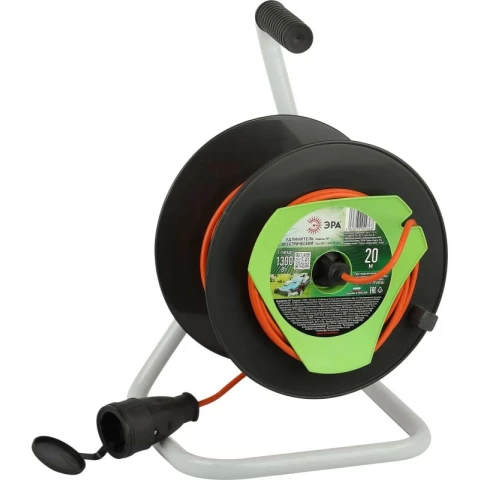 Удлинитель на катушке ЭРА RP-1-2x0.75-20m