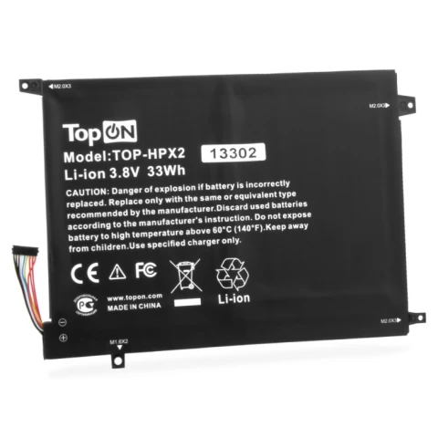 Аккумулятор для ноутбука TopON TOP-HPX2