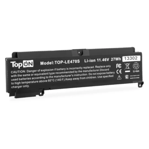 Аккумулятор для ноутбука TopON TOP-LE470S