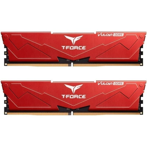 Оперативная память 32Gb DDR5 5600MHz Team T-Force Vulcan (FLRD532G5600HC36BDC01) (2x16Gb KIT)