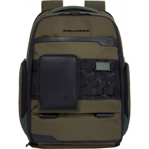 Рюкзак для ноутбука Piquadro Travel laptop backpack 15,6" Green (CA6318FXBM/VE)
