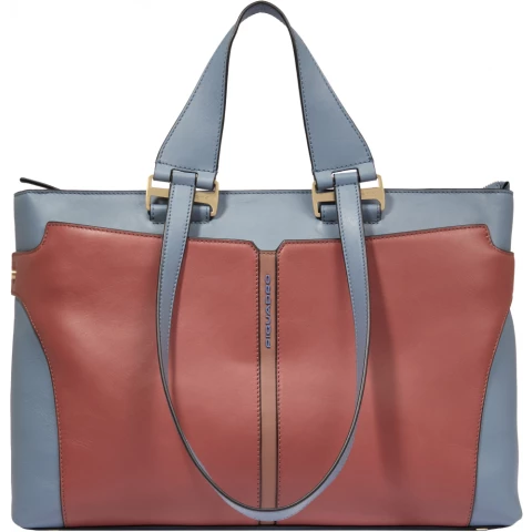 Сумка для ноутбука Piquadro Women’s computer bag 15,6" Brown/Blue (BD6129S126/BLUM)